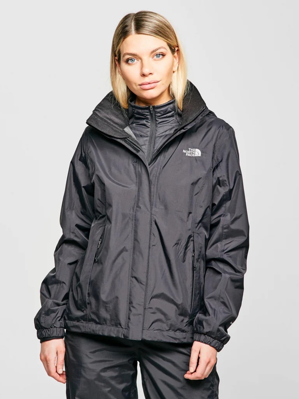 The North Face Resolve jacket black XL like new!